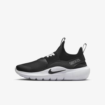 Nike Flex Runner 4, Negro/Blanco/Blanco/Negro, hi-res