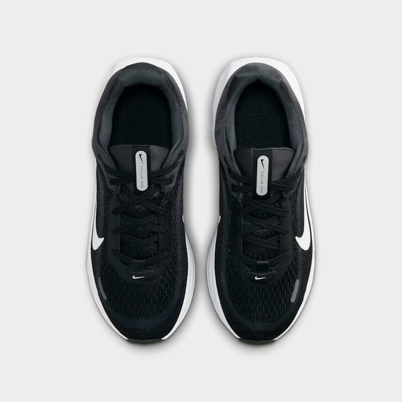 Nike Stellar Ride, Negro/Antrancita/Plateado Puro/Blanco, hi-res