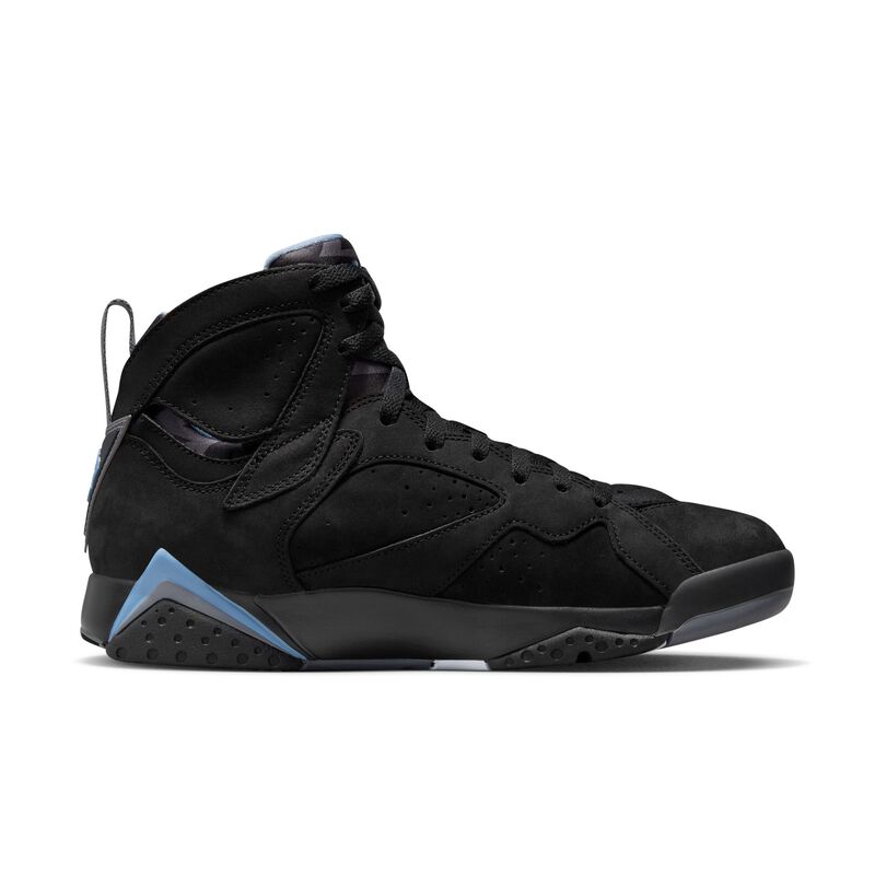 Air Jordan 7 Retro, Negro/Chambray/Gris claro, hi-res