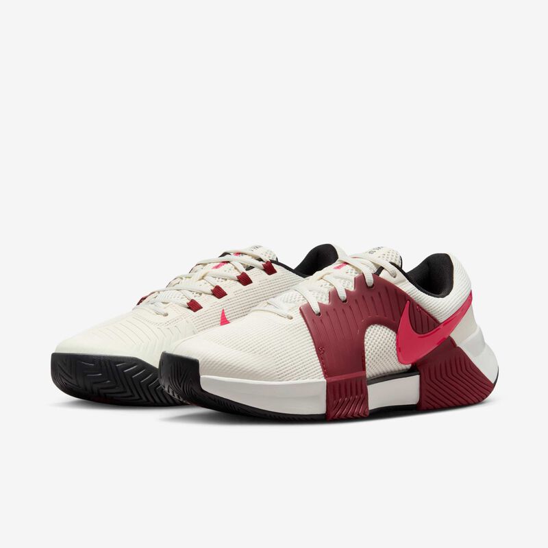 Nike Zoom GP Challenge 1, Marfil pálido/Vela/Equipo Rojo/Rosa Rush, hi-res