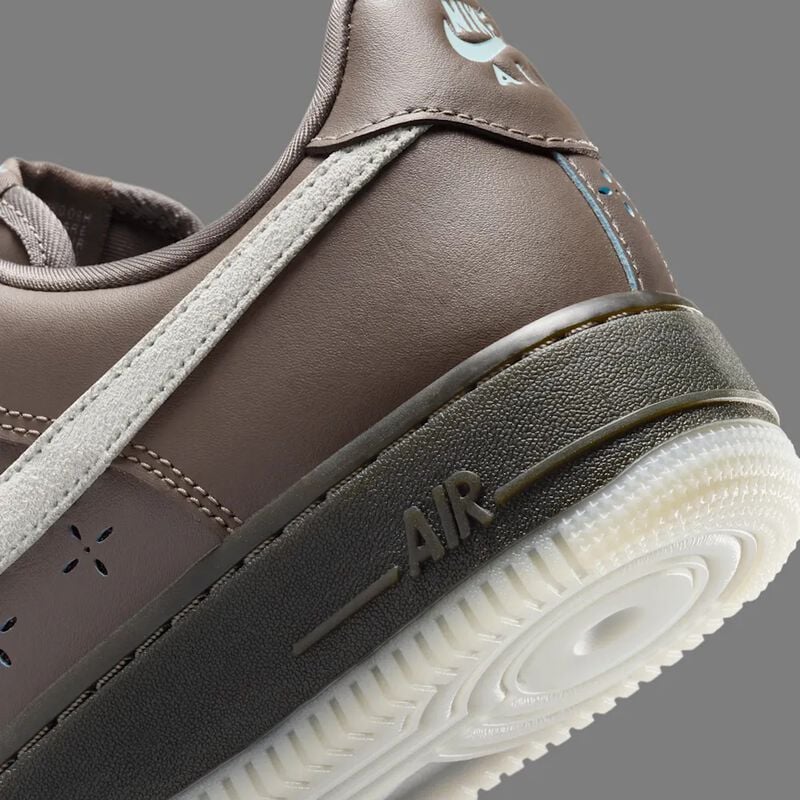 Zapatilla Nike Air Force 1&nbsp;'07&nbsp;LV8, Marr&oacute;n, hi-res