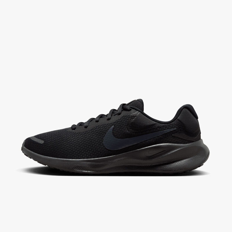 Nike Revolution 7, Negro/Sombrío Apagado, hi-res