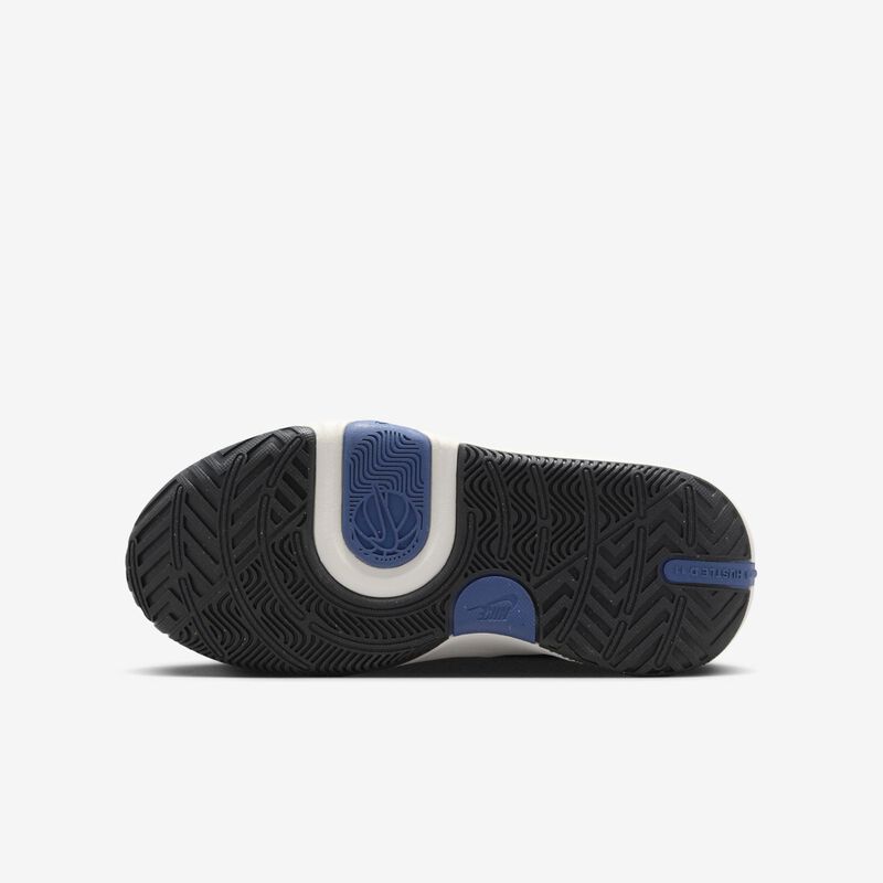 Nike Team Hustle D 11, Azul Marino Místico/Marfil Pálido/Oro Metalizado/Negro, hi-res
