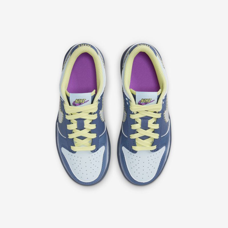 Nike Dunk Low, Azul difuso/Verde luminoso/Sueño fucsia/Tinte azul, hi-res