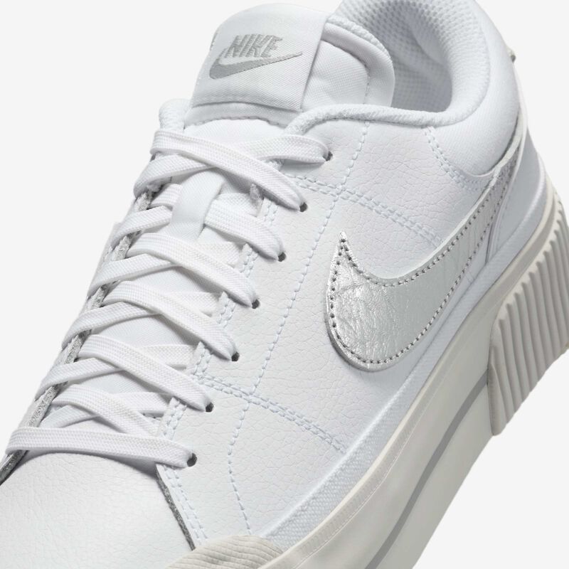 Nike Court Legacy Lift, Blanco/Hueso claro/Polvo De Fotones/Plata Metalizado, hi-res