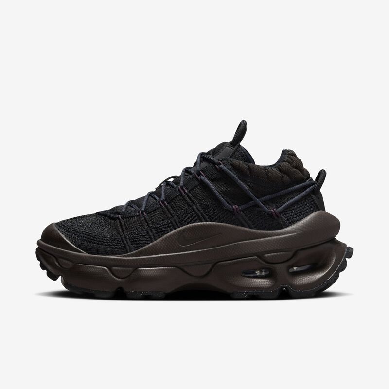 Nike Air Max Flyknit Venture, Negro/Castaño Terciopelo/Azul Oscuro/Cacao Wow, hi-res