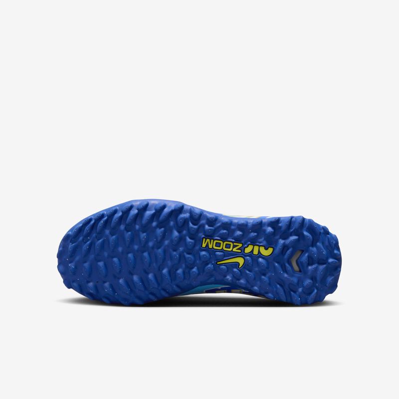 Nike Jr. Zoom Mercurial Vapor 15 Academy KM TF, Azul báltico/Blanco, hi-res