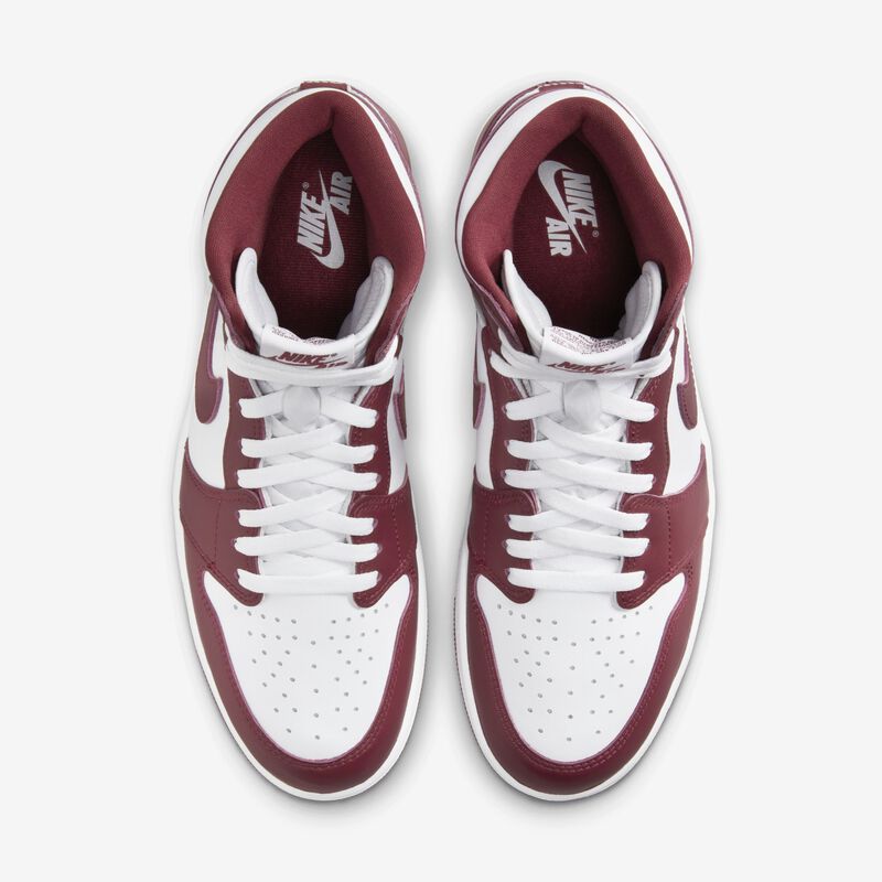 Air Jordan 1 Retro High OG, Blanco/Rojo Equipo, hi-res