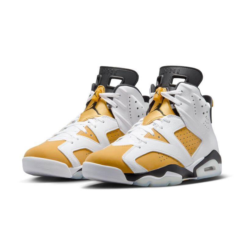 Air Jordan 6 Retro "Yellow Ochre", Blanco/Negro/Amarillo ocre, hi-res