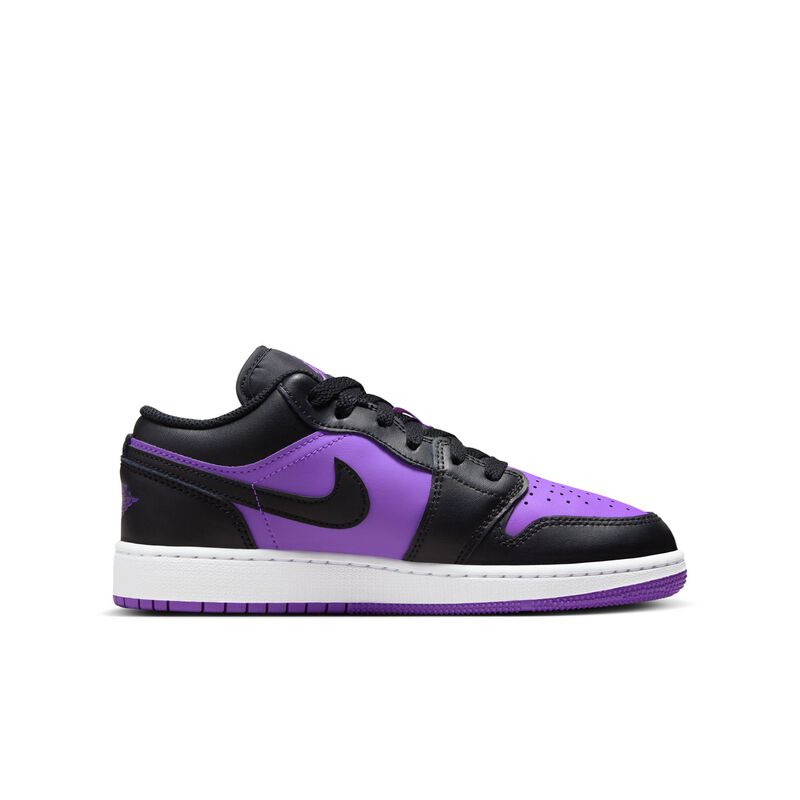 Air Jordan 1 Low, Veneno púrpura/Blanco/Negro, hi-res