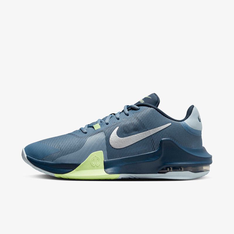 Nike Impact 4, Pizarra Cenizo/Trueno Azul/Azul Glacial/Voltio Ligero, hi-res
