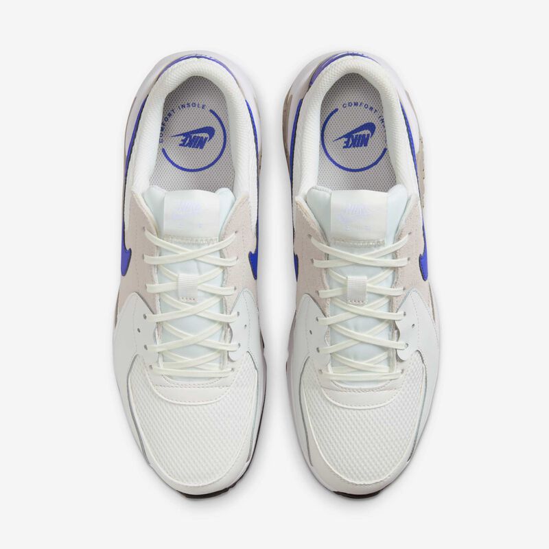 Nike Air Max Excee, Blanco Cumbre/Gris Vasto/Gris Universitario/Azul Carrera, hi-res
