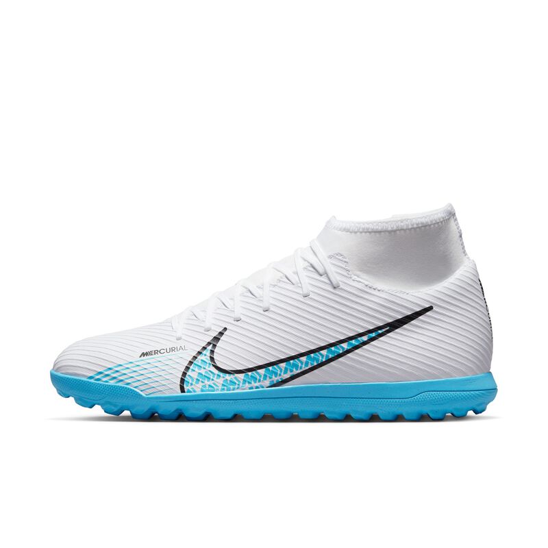Nike Mercurial Superfly 9 Club TF, BLANCO, hi-res