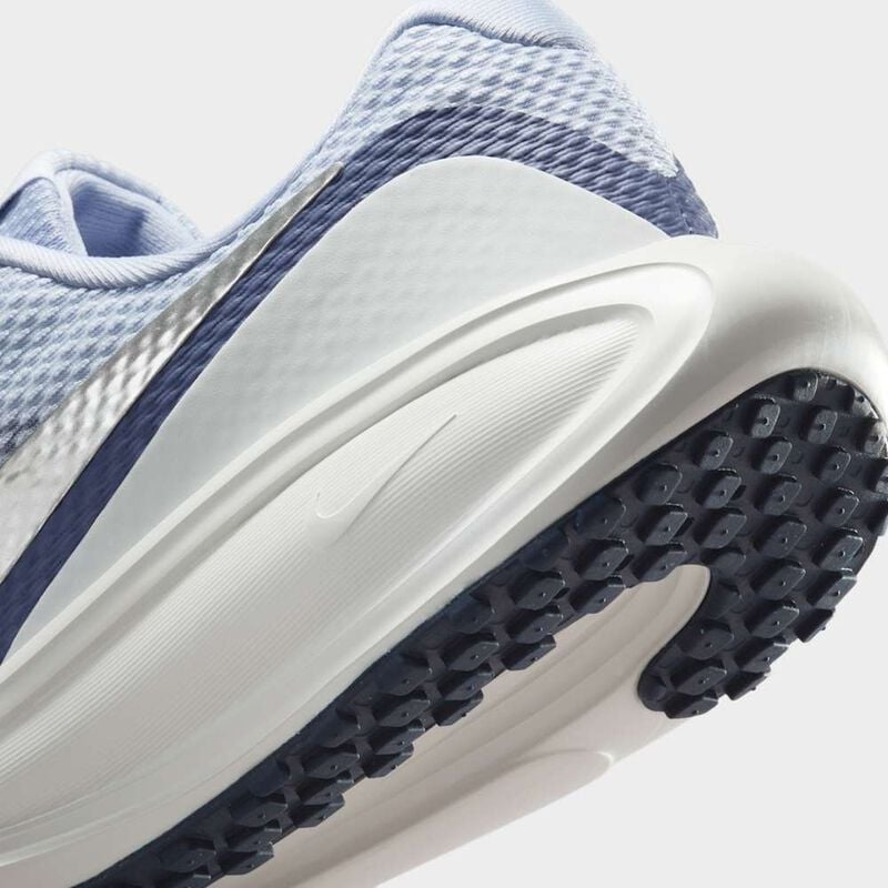 Nike Revolution 8, Ghost/Met&aacute;lico Plata-Mundo &Iacute;ndigo-Cumbre Blanco-Azul Medianoche, hi-res