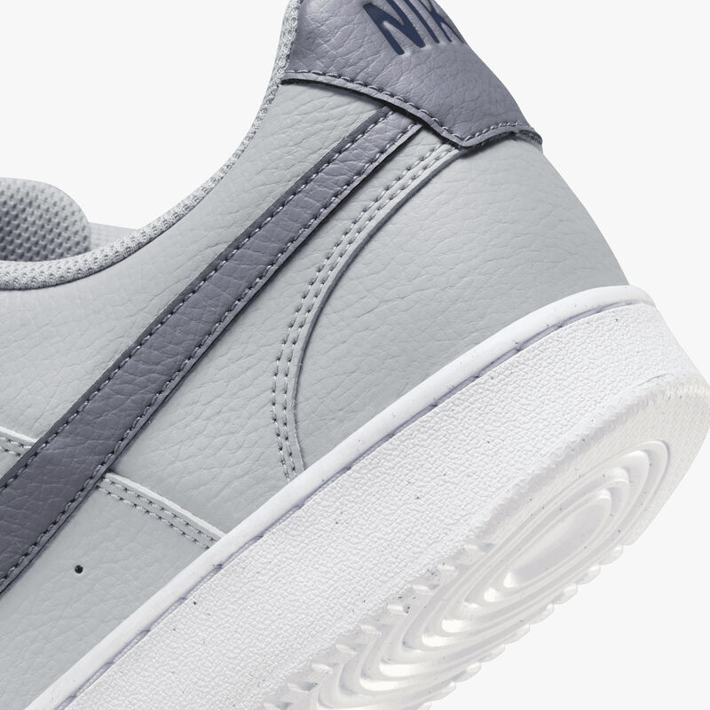 Nike Court Vision Low Next Nature, Gris lobo/Azul marino medianoche/Blanco/Carbón claro, hi-res