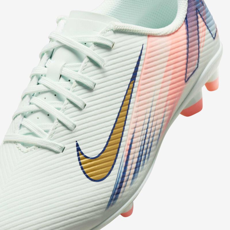 Nike Jr. Vapor 16 Club Mercurial Dream Speed, Moneda De Oro Metálico/Pulso Carmesí/Verde Pálido, hi-res