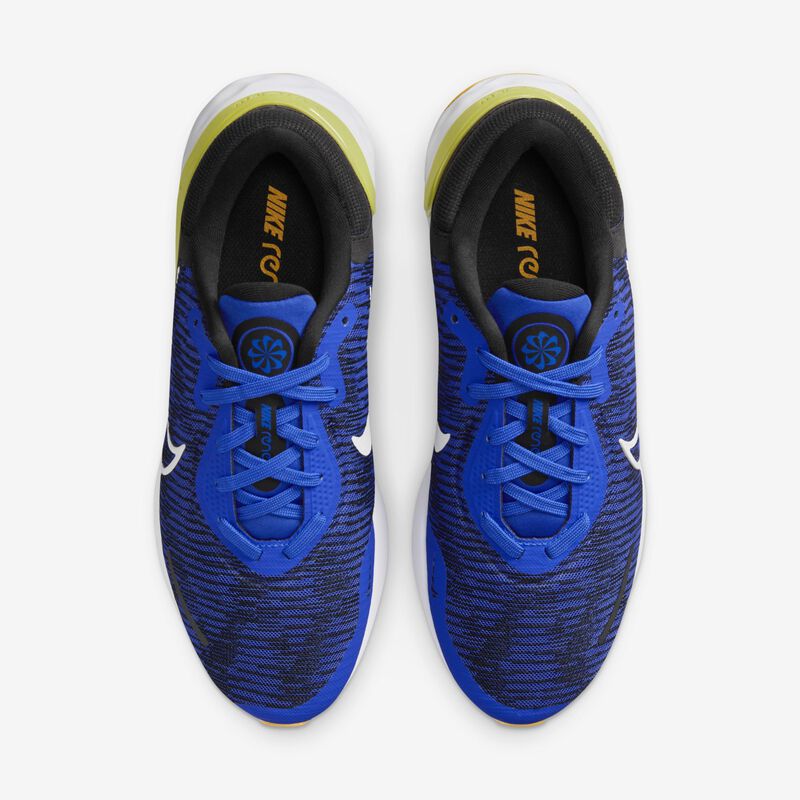 Nike Renew Run 4, Azul carrera/Negro/Alto voltaje/Blanco, hi-res