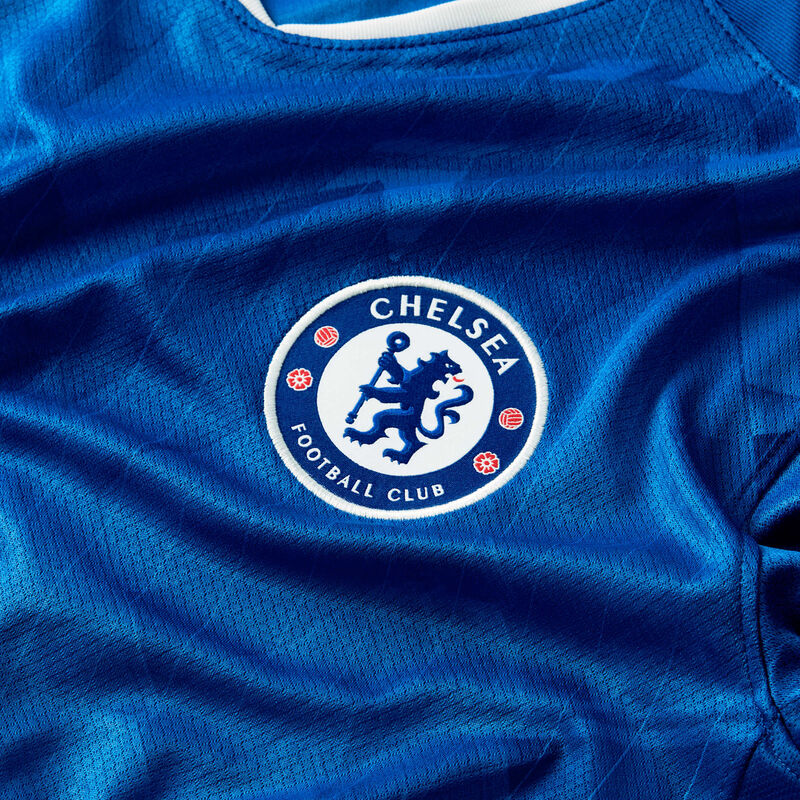 Chelsea FC 2025/26 Stadium Primary, Azul Enérgico/Blanco/Rojo Velocidad/Blanco, hi-res