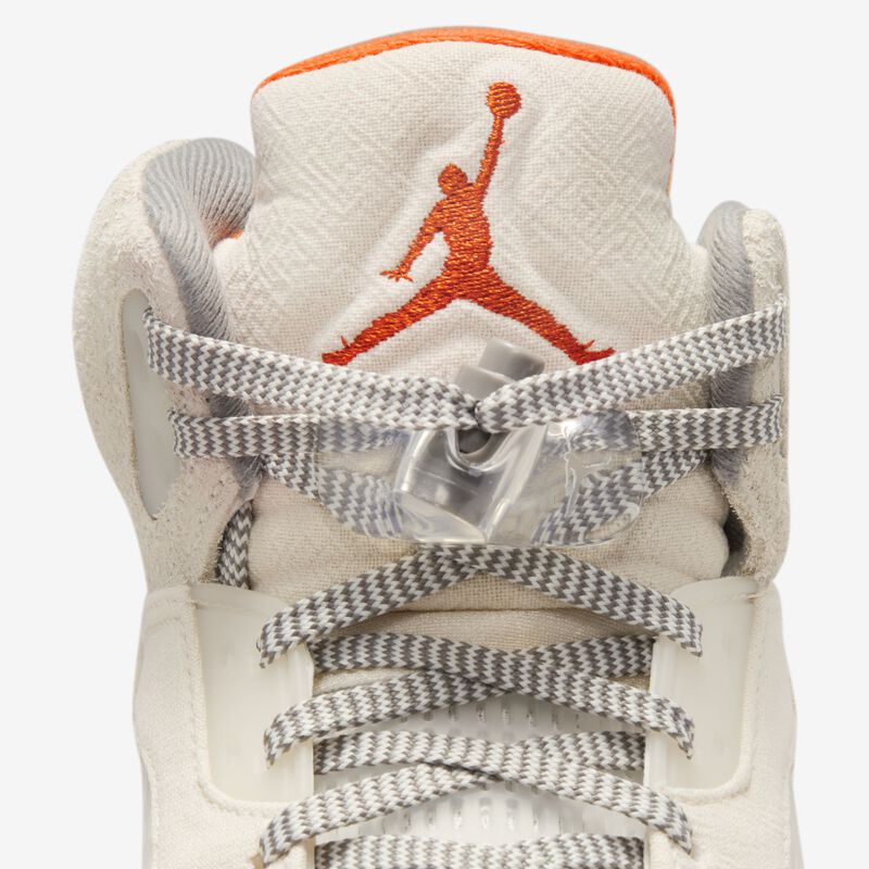 Air Jordan 5 Retro SE Craft, Marrón Orewood claro/Estaño Plano/Vela/Naranja de seguridad, hi-res