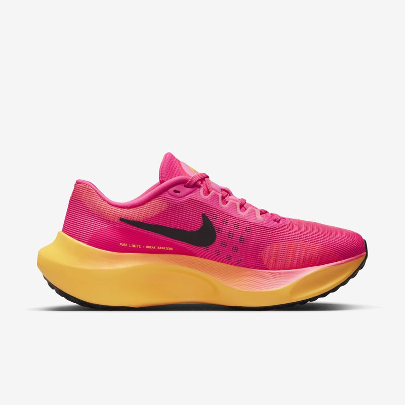 Nike Zoom Fly 5, Hiperrosa/Naranja láser/Negro, hi-res