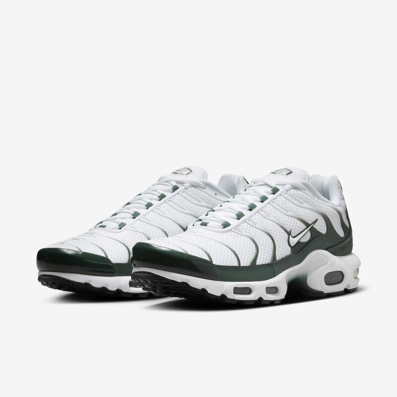 Nike Air Max Plus Premium, Blanco/Verde Vintage/Tostado Británico Claro, hi-res