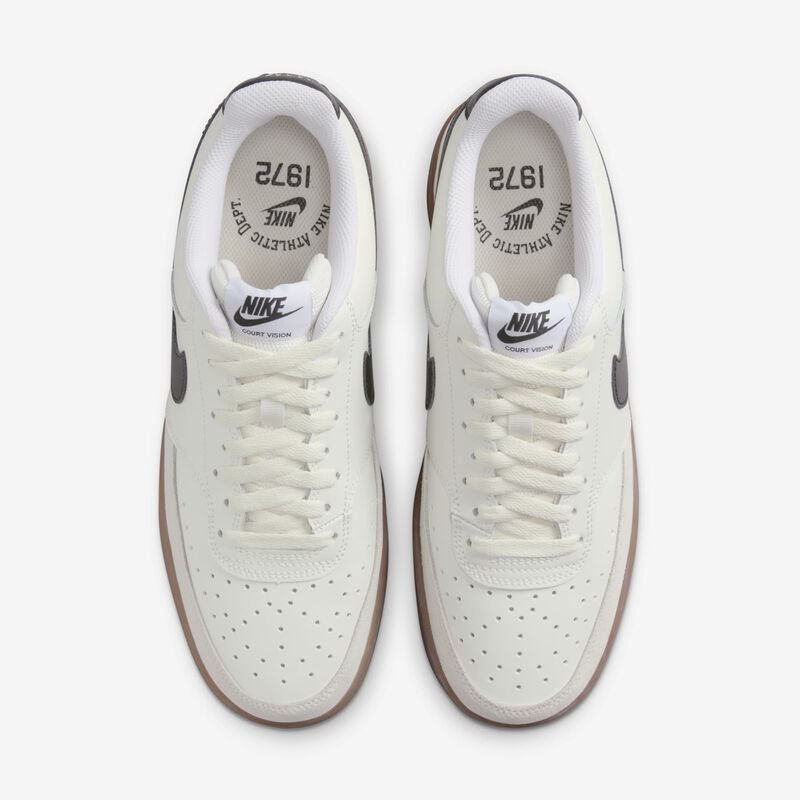 Nike Court Vision Low, Vela/Marrón Verdoso Claro/Blanco/Negro, hi-res