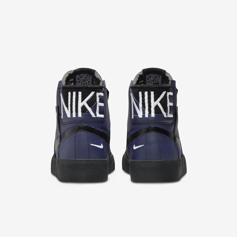Nike SB Zoom Blazer Mid Premium, Azul marino medianoche/Gris fútbol/Antracita/Negro, hi-res