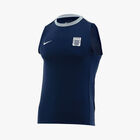 Nike Polo Sin Mangas Hombre Alianza Lima 2026, Azul Marino Medianoche/Ala Plateada/(Blanco), hi-res