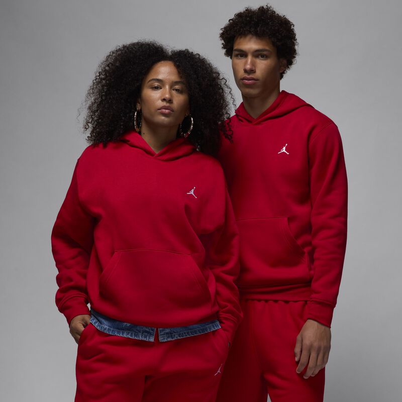 Jordan Brooklyn Fleece, Gimnasio Rojo/Blanco, hi-res