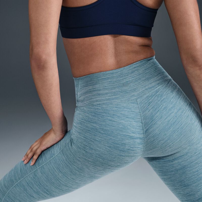 Nike One Seamless Front, Azul Humeante/Jaspeado/Negro, hi-res