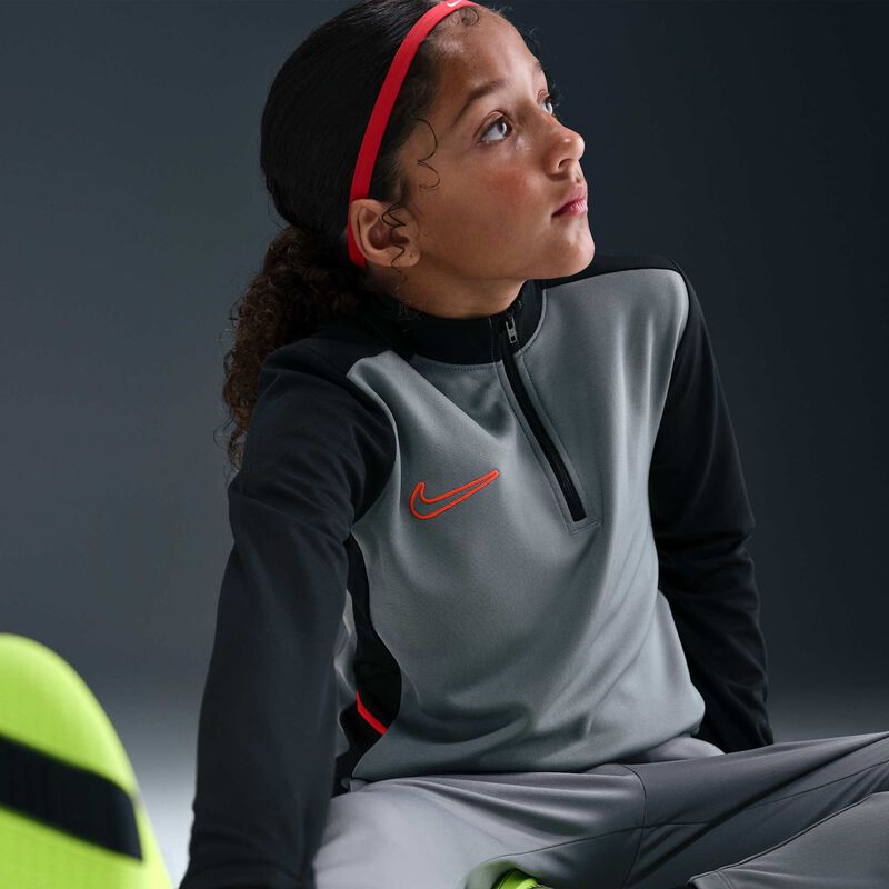 Nike Academy, Gris Frío/Negro/Carmesí brillante, hi-res
