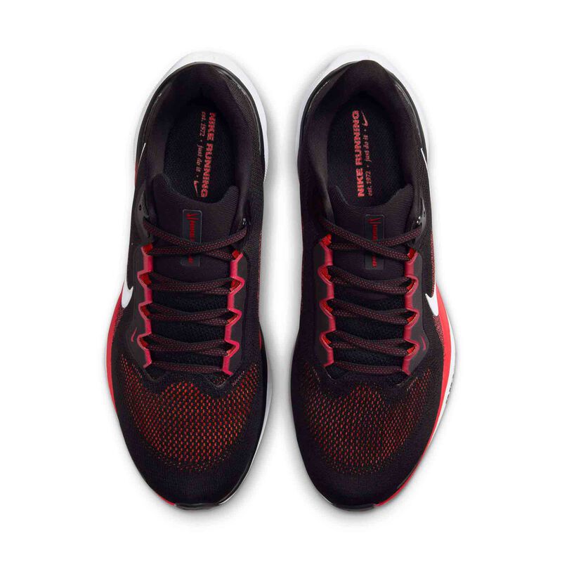 Nike Pegasus 41, Negro/Fire Red/Blanco, hi-res