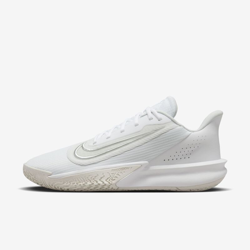 Nike Precision 7, Blanco/Polvo Fotón/Gris Humo Claro, hi-res
