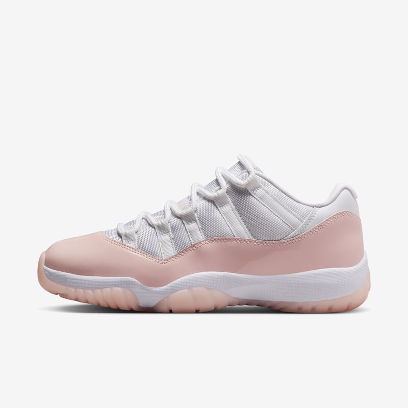Air Jordan 11 Retro Low, Blanco/Rosa Leyenda, hi-res