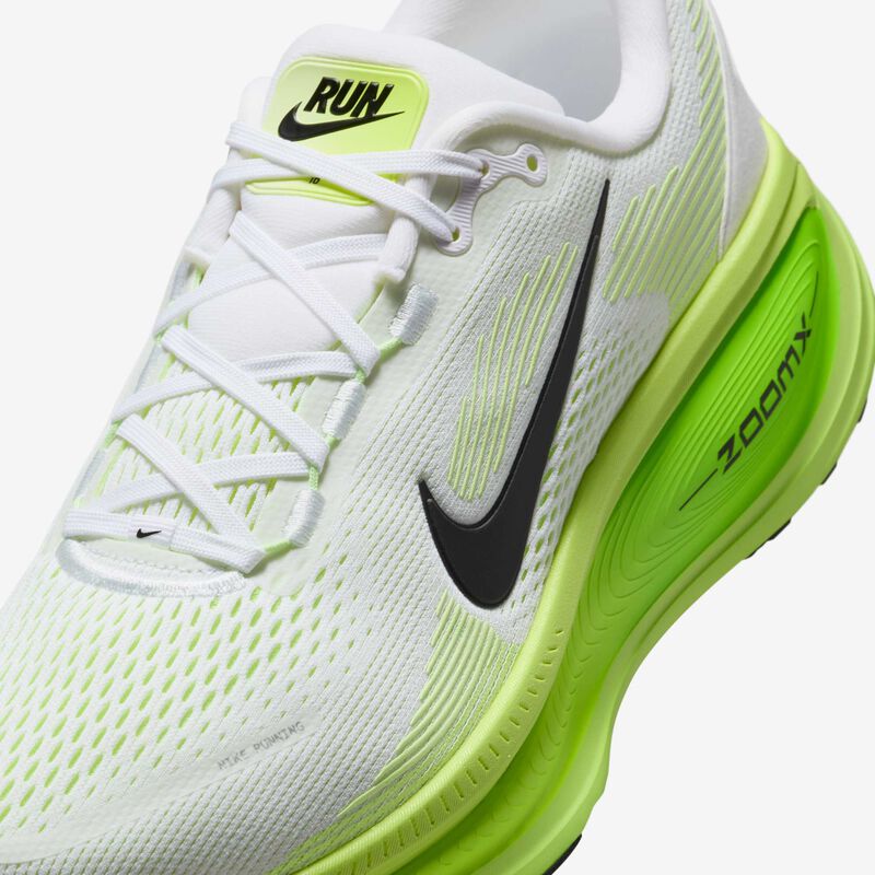Nike Vomero 18, Blanco/Verde Eléctrico/Volt/Negro, hi-res