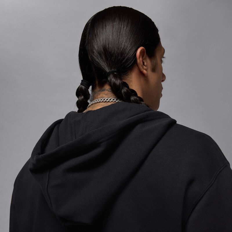 Jordan Brooklyn Fleece, Negro/(Blanco), hi-res