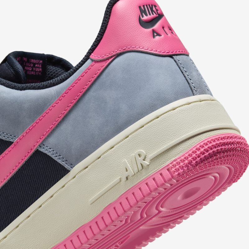 Nike Air Force 1 '07 LX, Obsidiana Oscura/Pizarra Cenicienta Rosa, hi-res