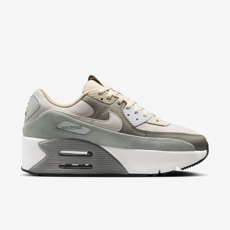 Nike Air Max 90 LV8, Ejército Ligero De Huesos Y Arena/Hueso Ligero, hi-res