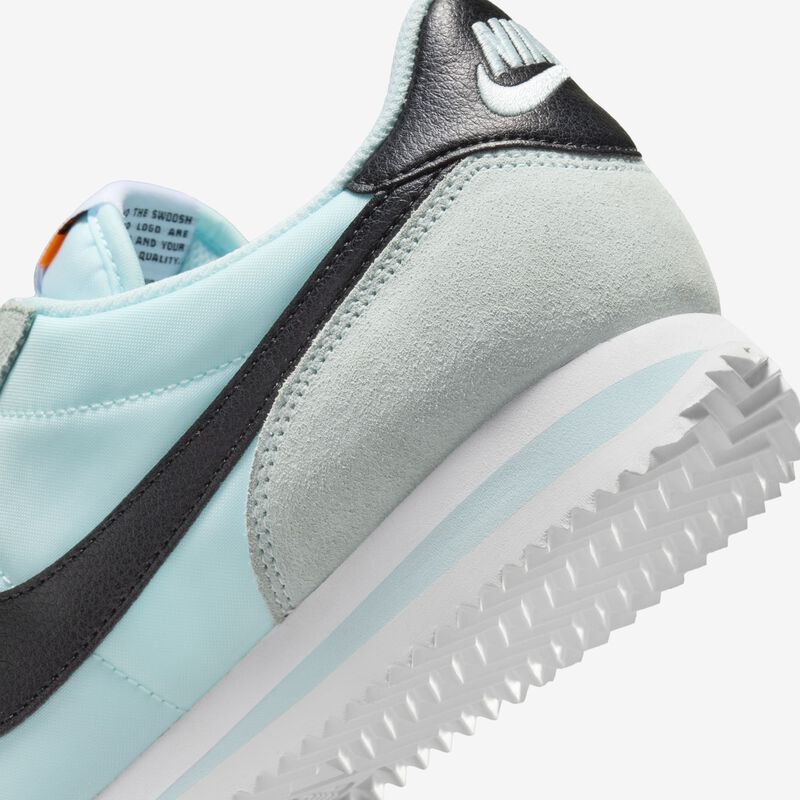 Nike Cortez Textile, Azul Glacial/Blanco/Naranja Seguridad/Negro, hi-res