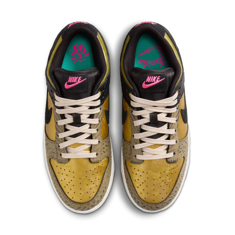Nike Dunk Low Premium, Negro/Caqui-Oro Metálico-Ceniza Medio, hi-res