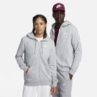 Nike Sportswear Club Fleece, Gris oscuro jaspeado/Blanco, hi-res