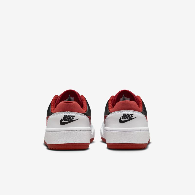 Nike Full Force Low, Blanco/Negro/Naranja Del Equipo/Rojo Místico, hi-res