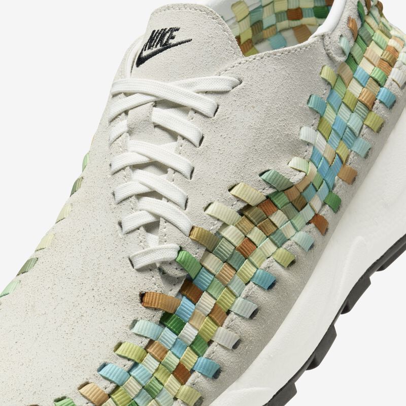 Nike Air Footscape Woven, Blanco Cumbre/Granizo/Multicolor/Negro, hi-res