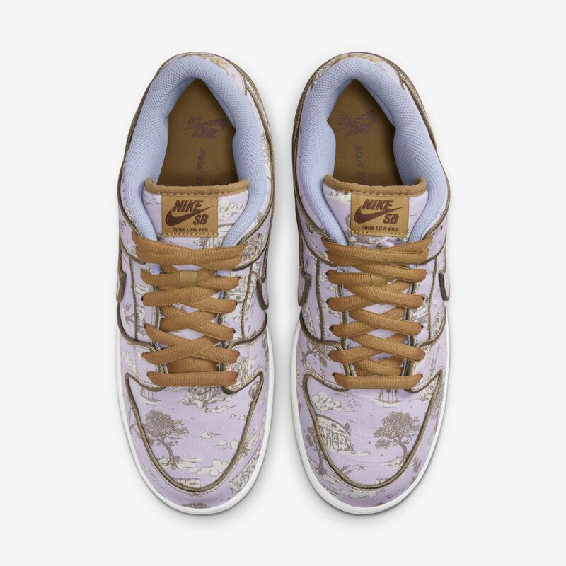 Nike SB Dunk Low Pro Premium, Gris fútbol/Caqui/Oro liso/Leche de coco, hi-res
