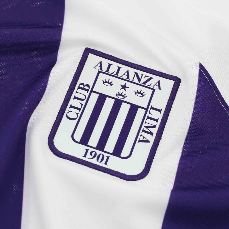 Nike Camiseta Morada Alianza Lima 2023, Blanco/Morado/Dorado, hi-res