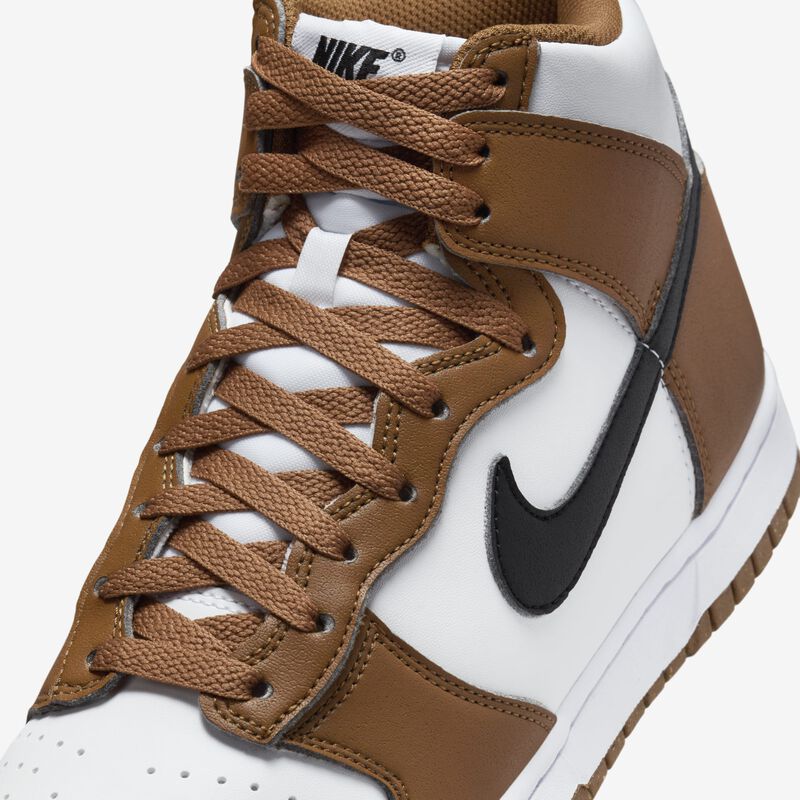 Nike Dunk High Next Nature, Teniente Británico Bronceado/Negro-Blanco, hi-res