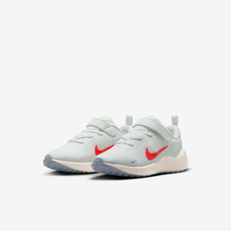 Nike Revolution 7, Blanco Cumbre/Vela/Azul Psíquico/Rojo Picante, hi-res