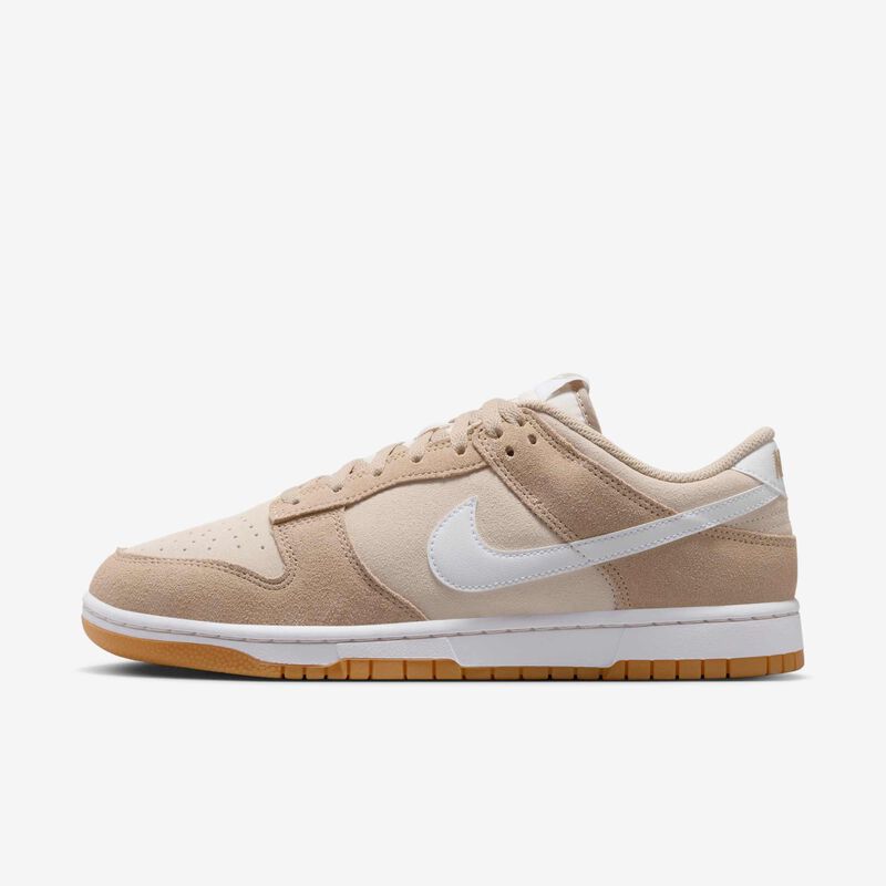 Nike Dunk Low Retro SE, Marfil Pálido/Marrón Verdoso Claro/Marrón Claro Goma/Blanco, hi-res