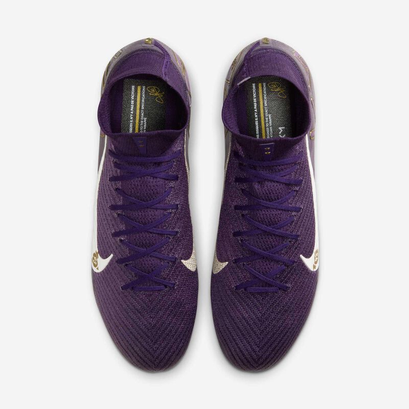 Nike Mercurial Superfly 10 Elite "Kylian Mbappé", Morado Grandioso/Marfil Pálido, hi-res