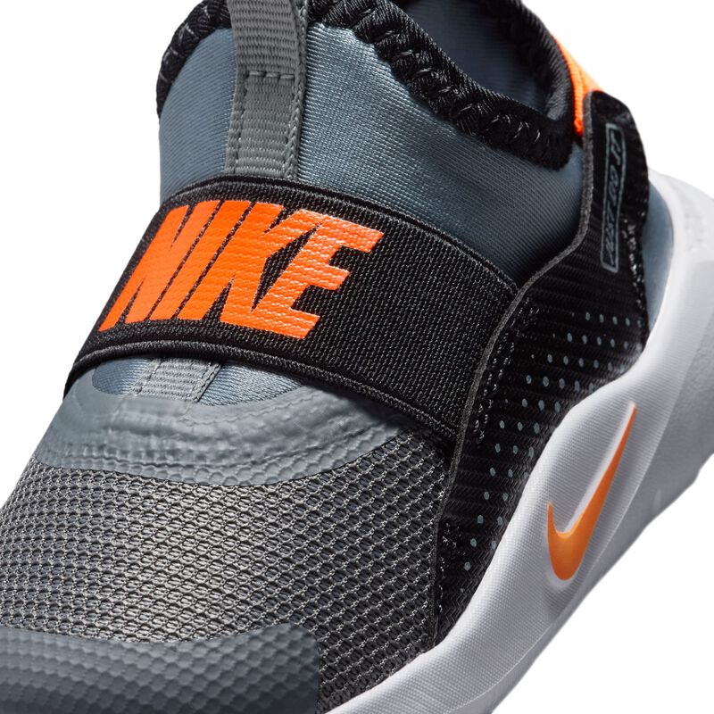Nike Flex Runner 4, Gris Fr&iacute;o/Naranja Total-Negro-Blanco, hi-res